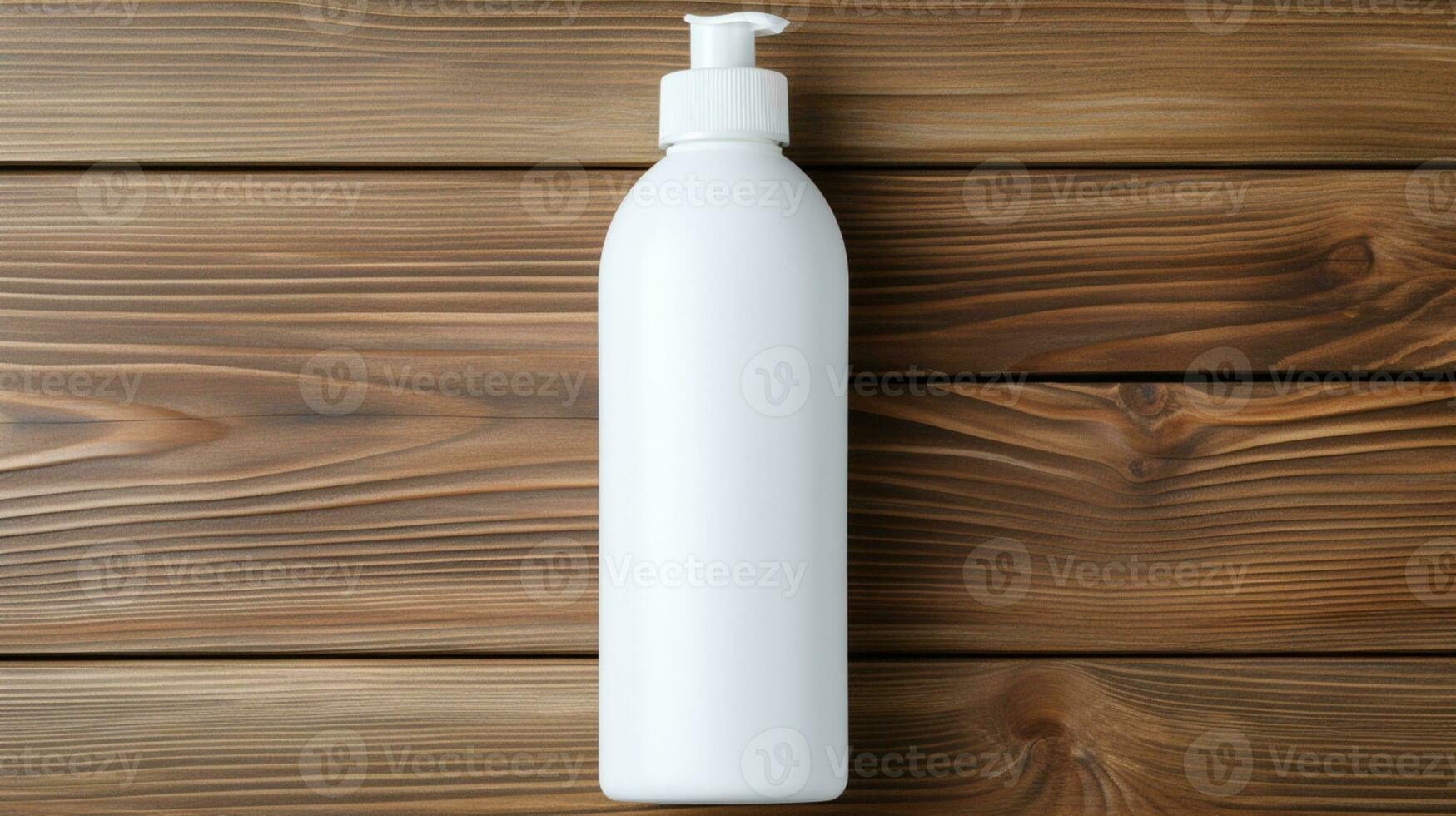 hud vård produkt flaska, schampo, lotion, med neuralt bakgrund foto