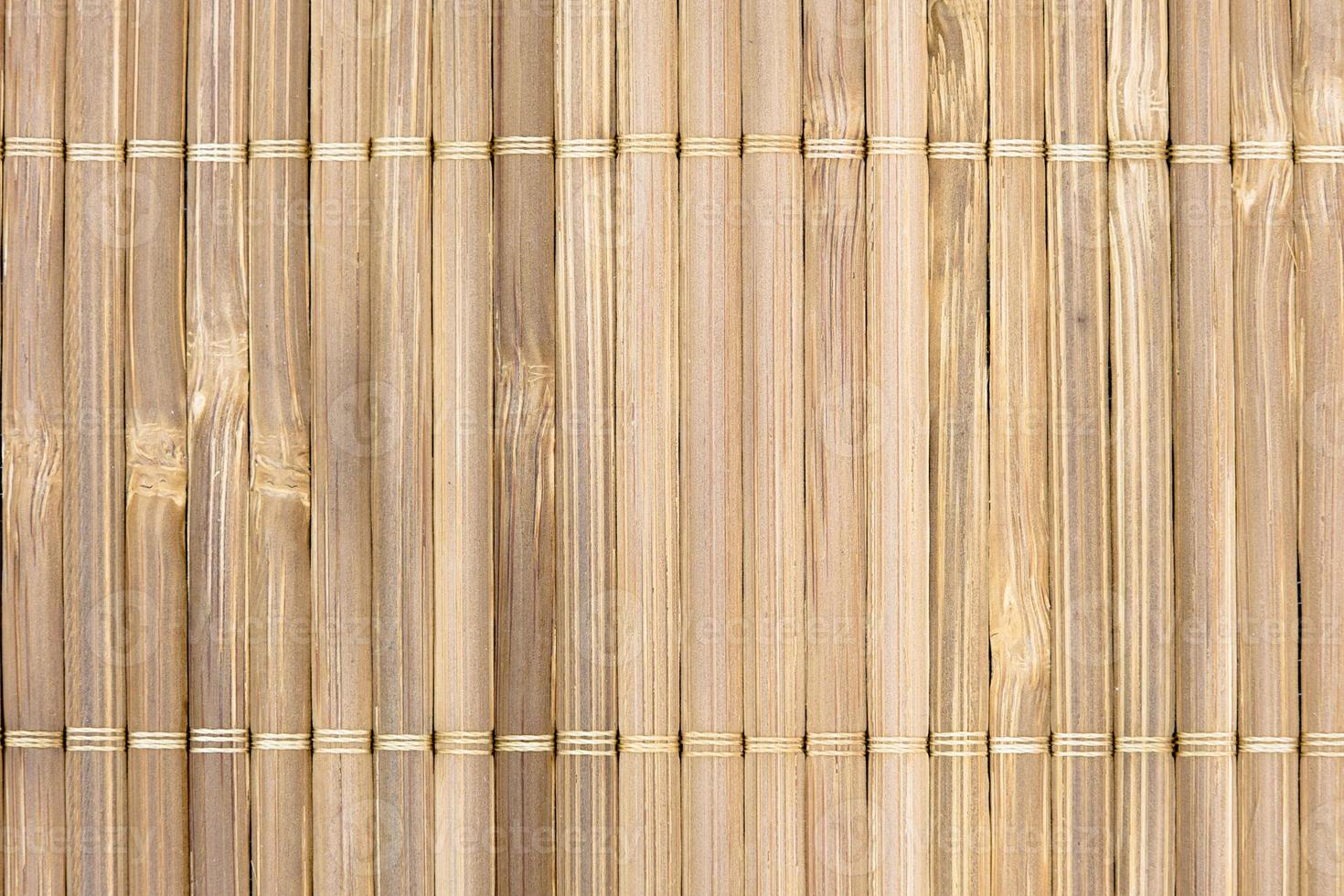 japansk bambumatta textur foto