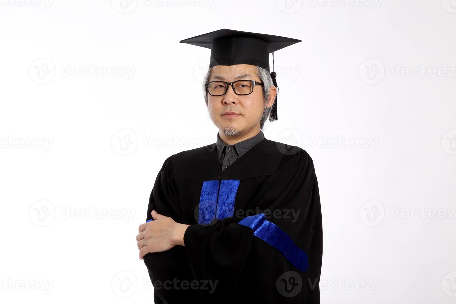 senior asiatisk man foto