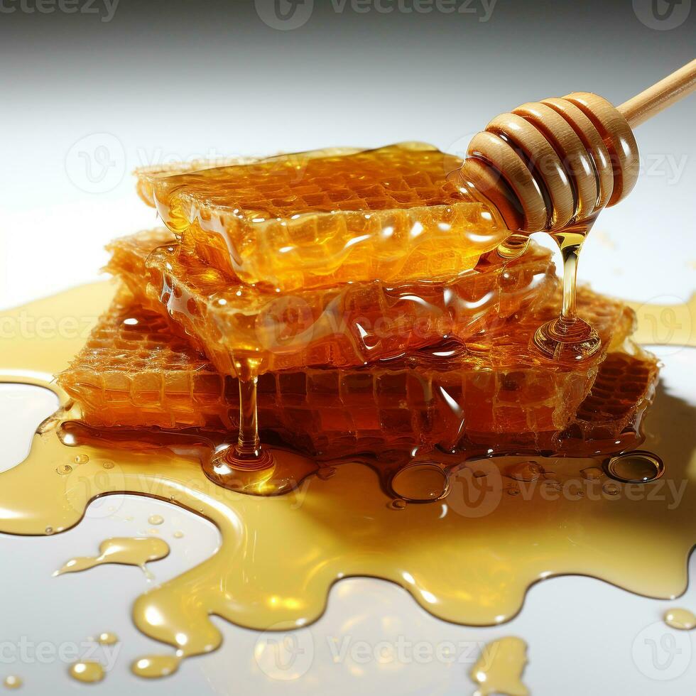 ljuv original- honung från bin foto