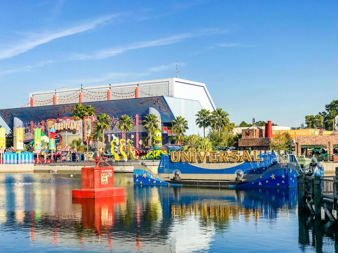 Orlando, FL, USA, 05 januari 2017 - Universal Studios temapark foto