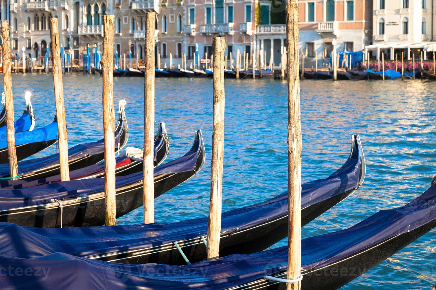 Venedig, gondoldetaljer foto