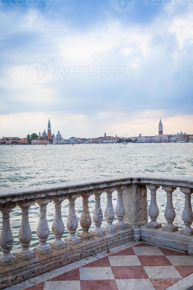 Venedig från vattnet foto