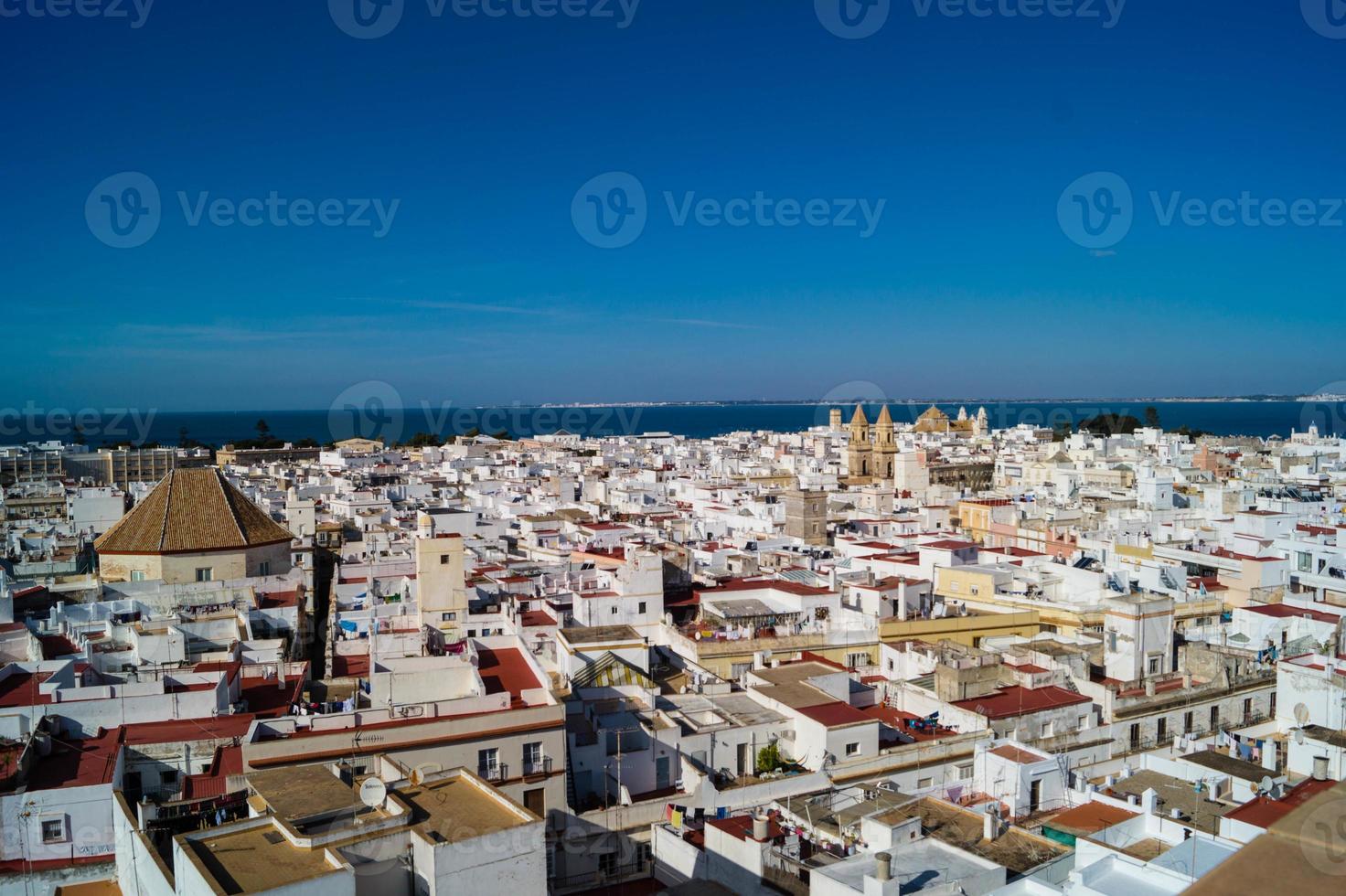 staden Cadiz Spanien Andalusien foto