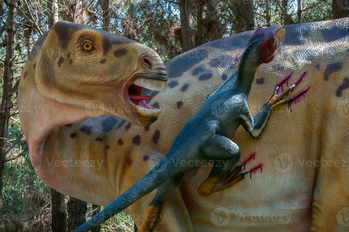 dino park, dinosaurie tema parkera i lourinha, portugal foto