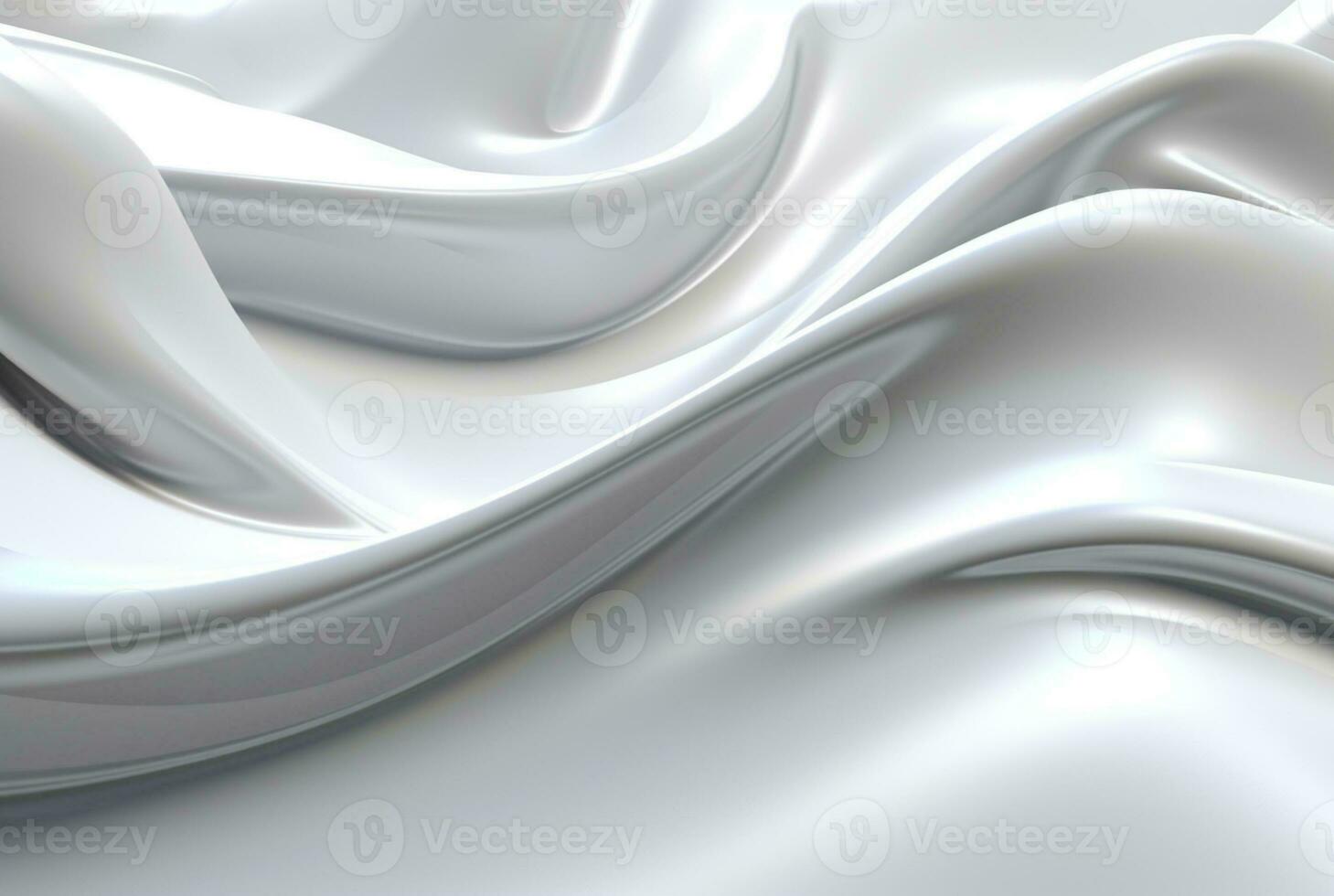mjuk modern Vinka ljus grå och vit abstrakt bakgrund. generativ ai foto