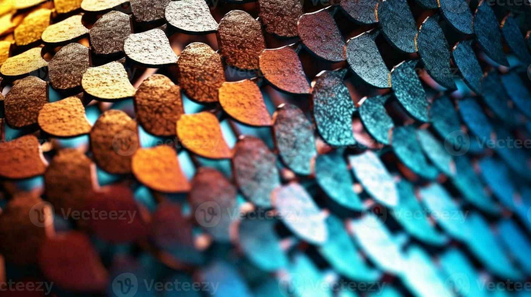 generativ ai, ett abstrakt bakgrund bild med en metallisk textur foto