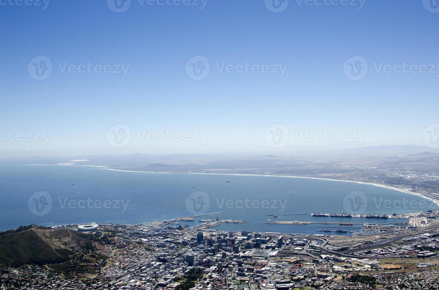 fantastiska landskap i Sydafrika, utsikt över Sydafrika foto