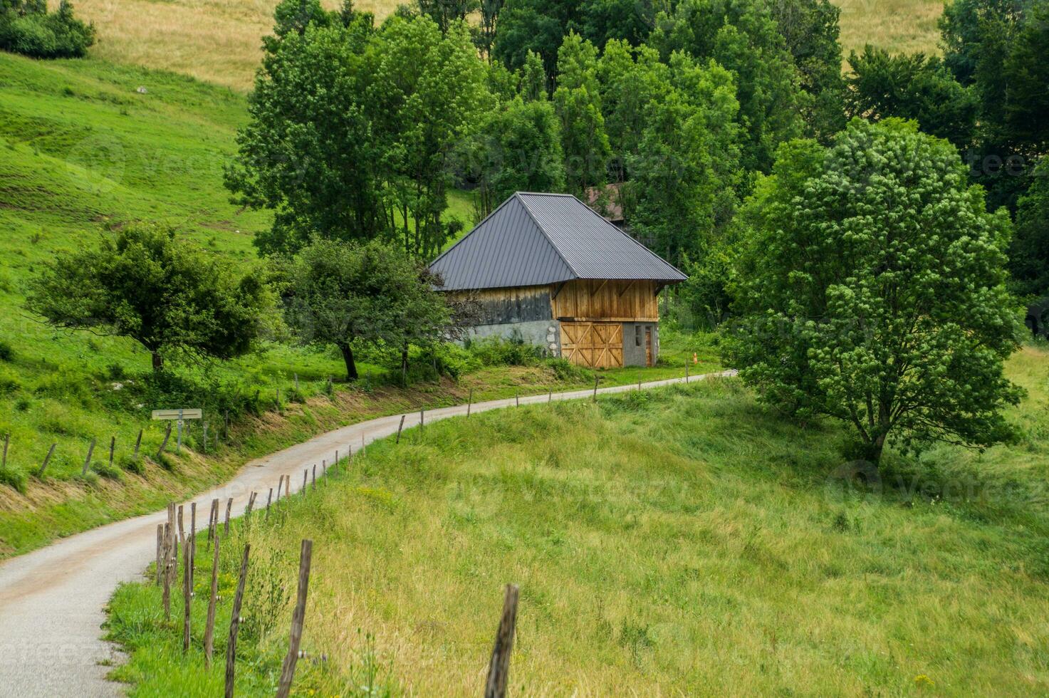 regional naturlig parkera av bauges foto