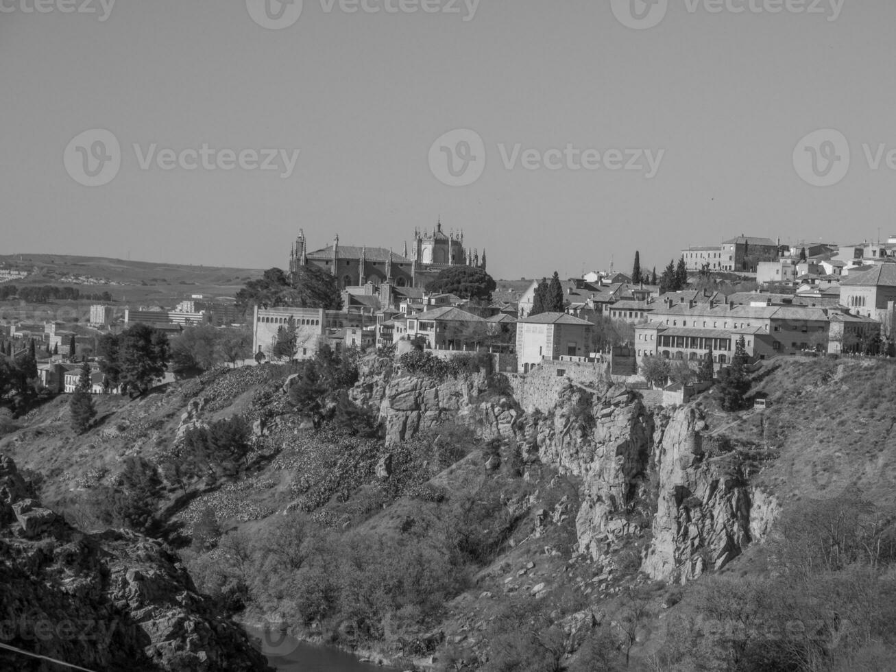 madrid och toledo i Spanien foto