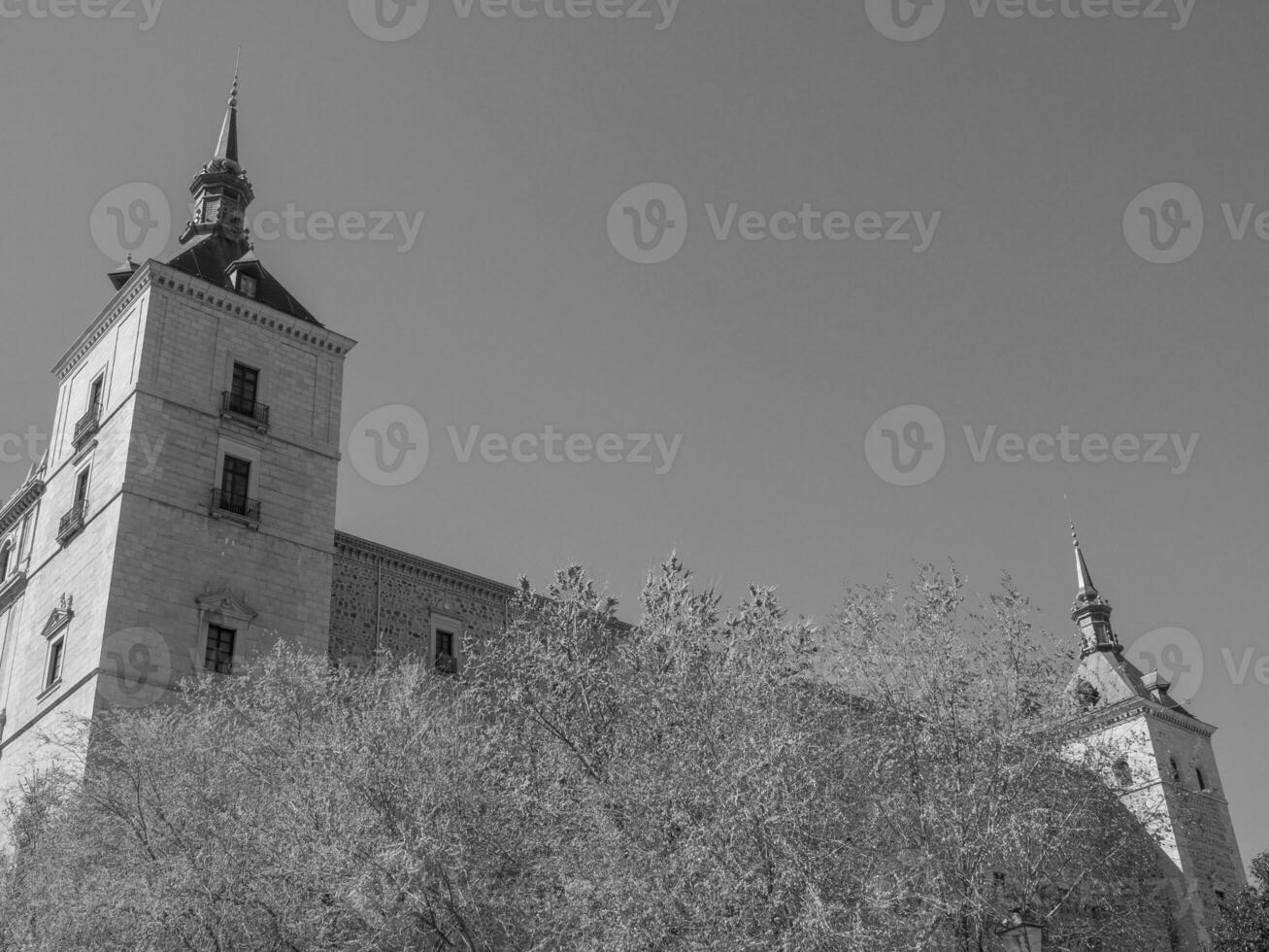 madrid och toledo i Spanien foto