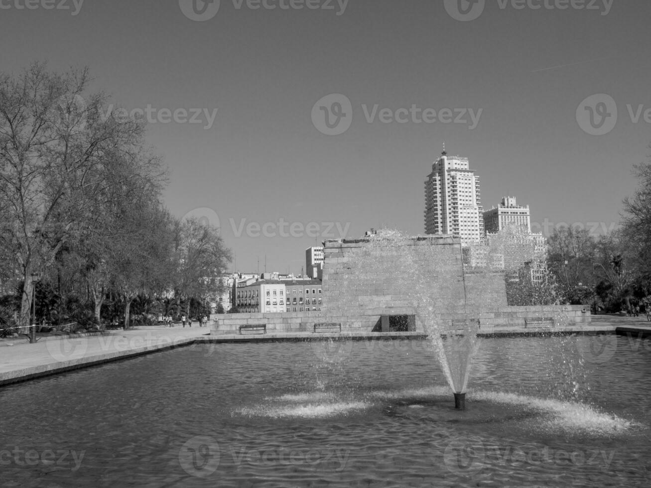 madrid och toledo i Spanien foto