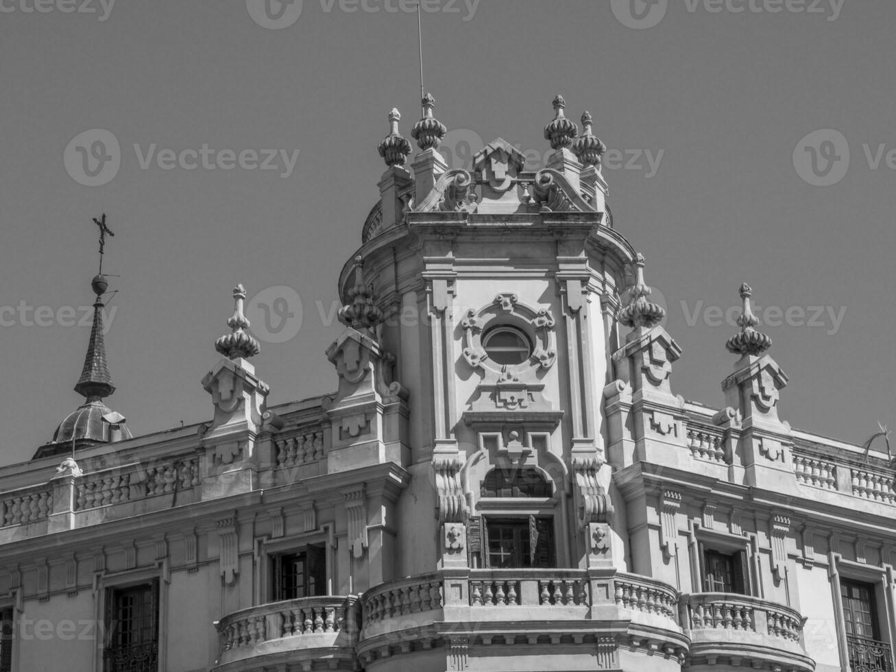 madrid och toledo i Spanien foto