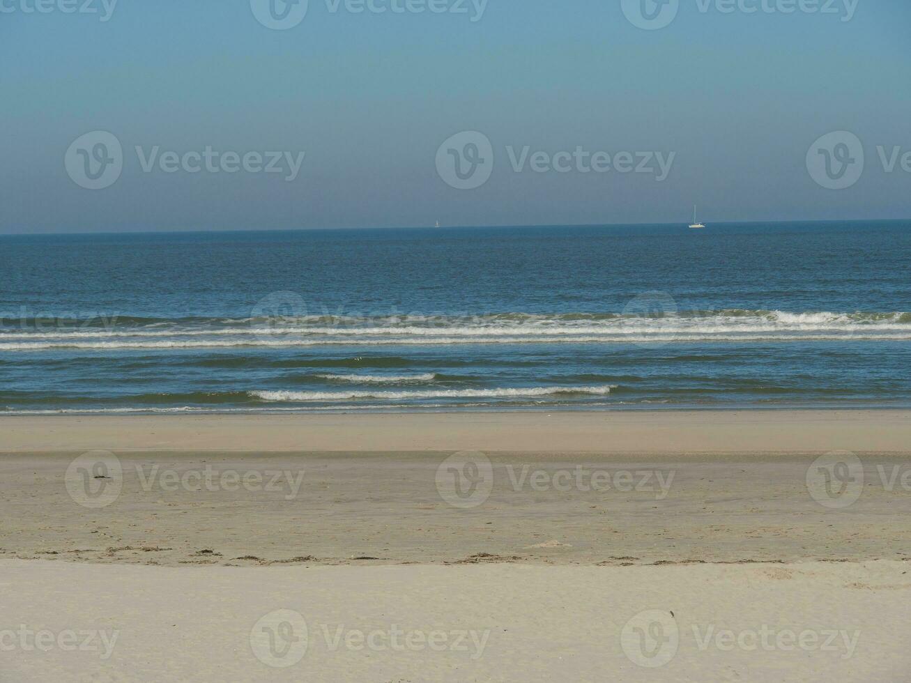 langeoog island i tyskland foto