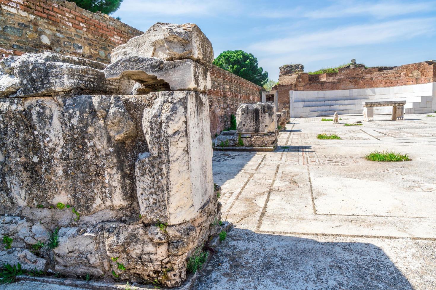 forntida historisk turism placera sardes foto