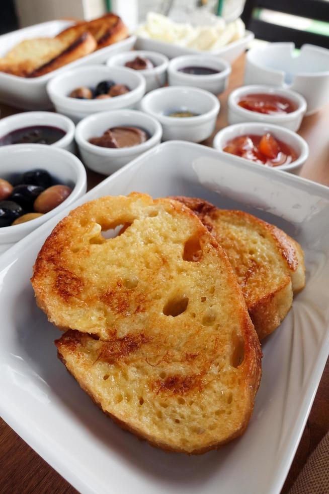 turkiskt traditionellt frukostbord foto