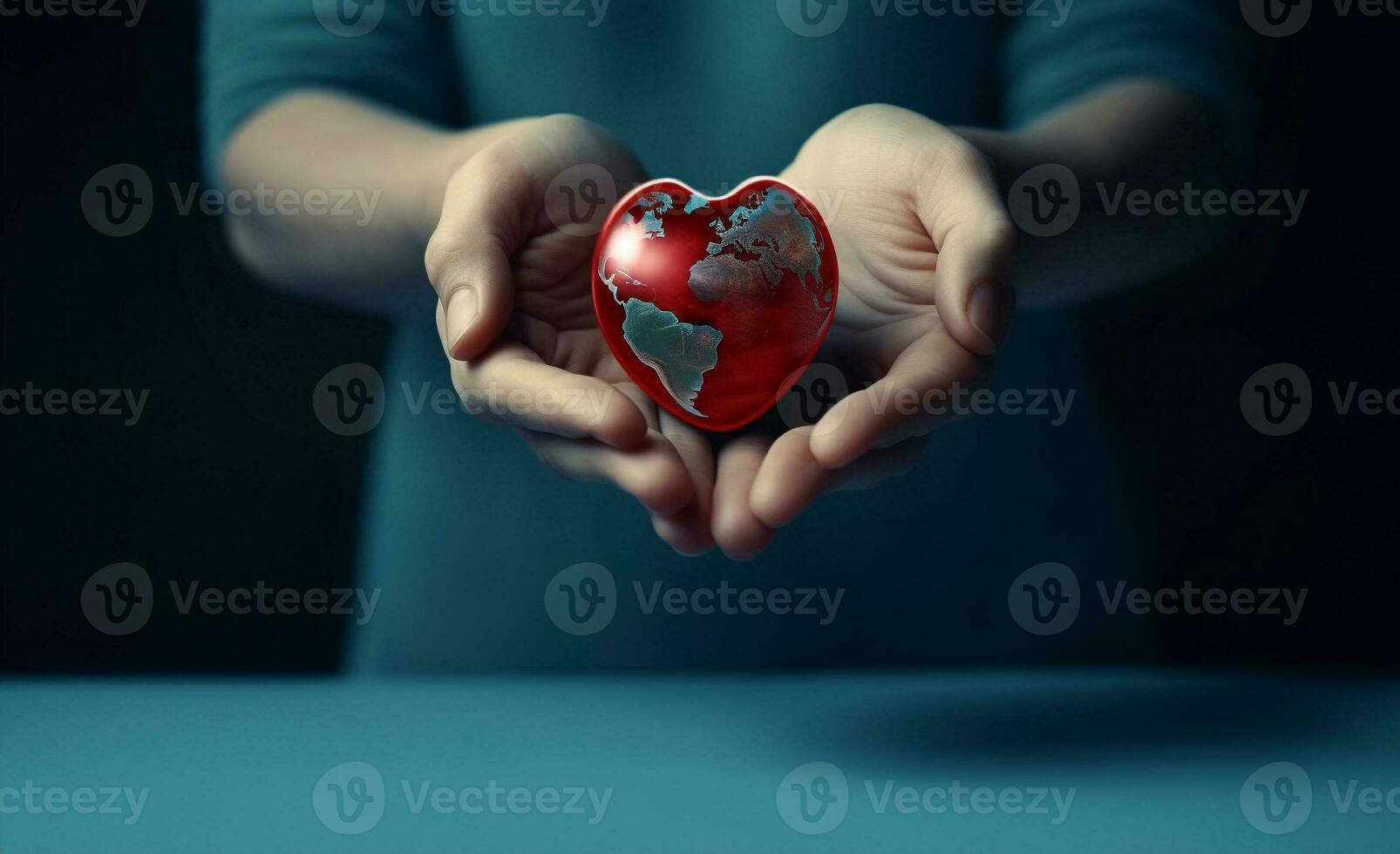 bild av hälsa vård och förebyggande av hjärta problem. ai generativ. foto