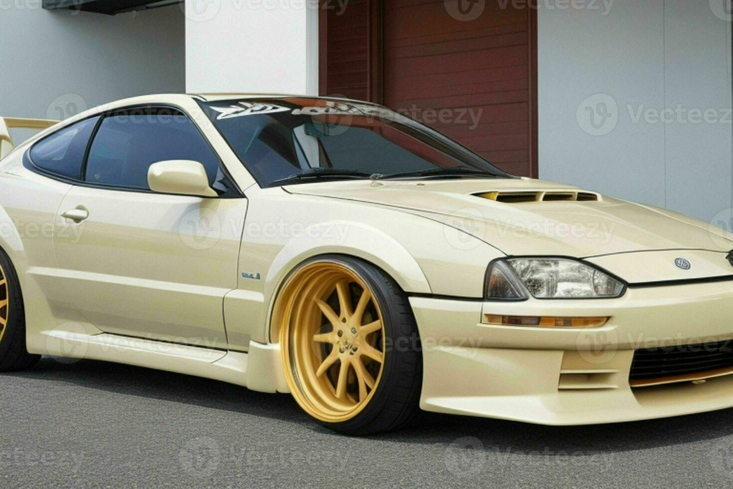 sport bil Toyota celica jdm. ai generativ proffs Foto