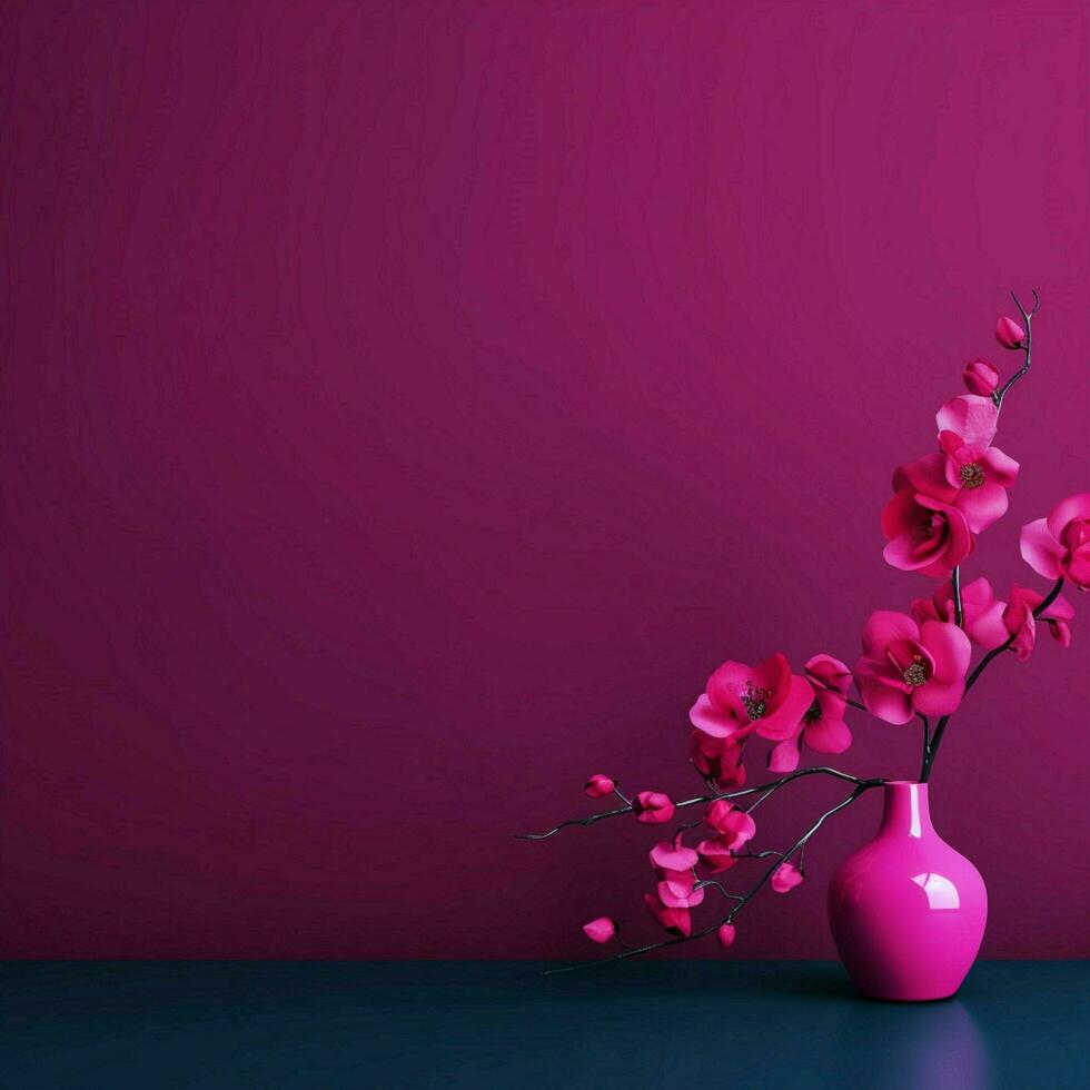 fushia minimalistisk tapet foto