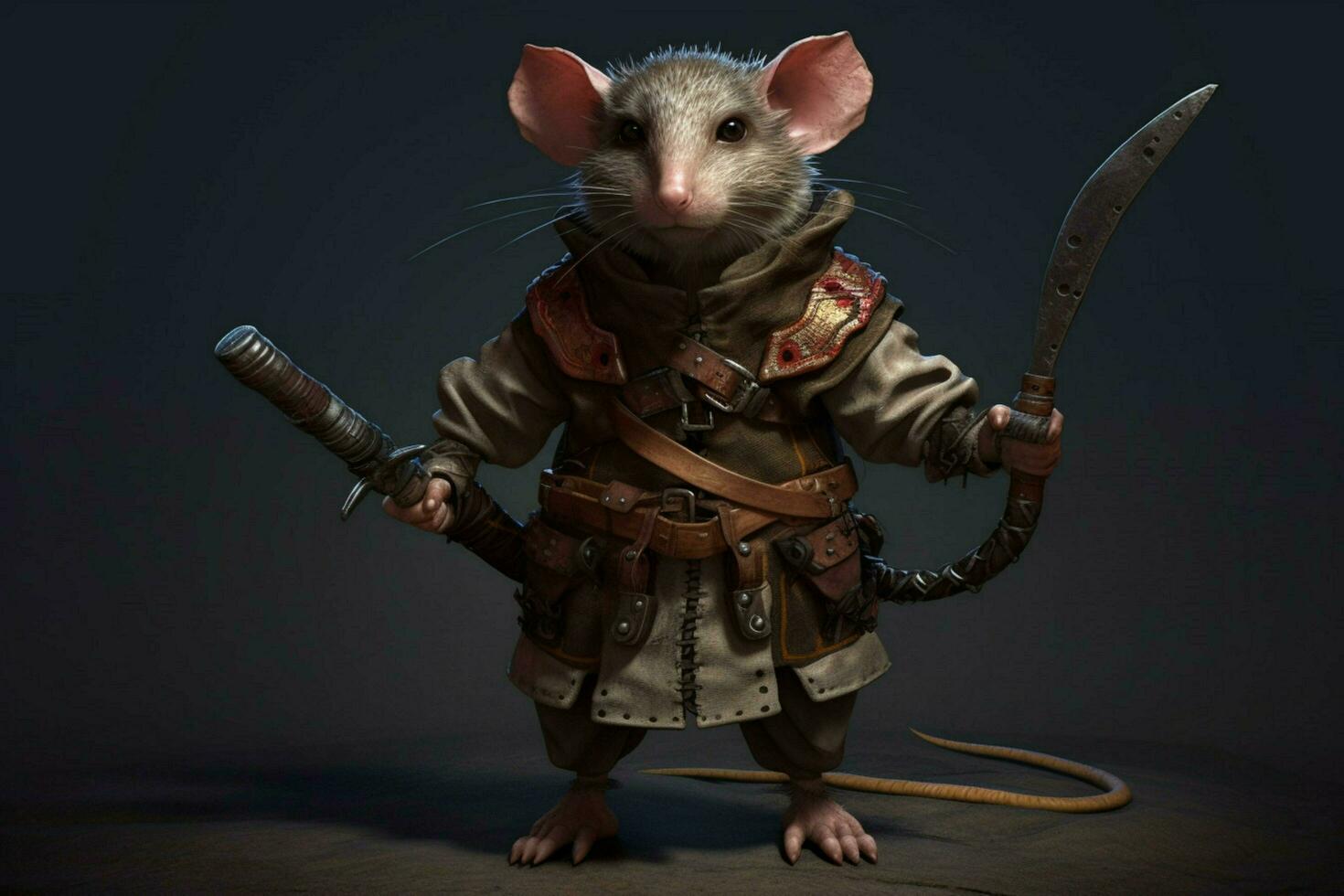 en karaktär från de spel råtta foto
