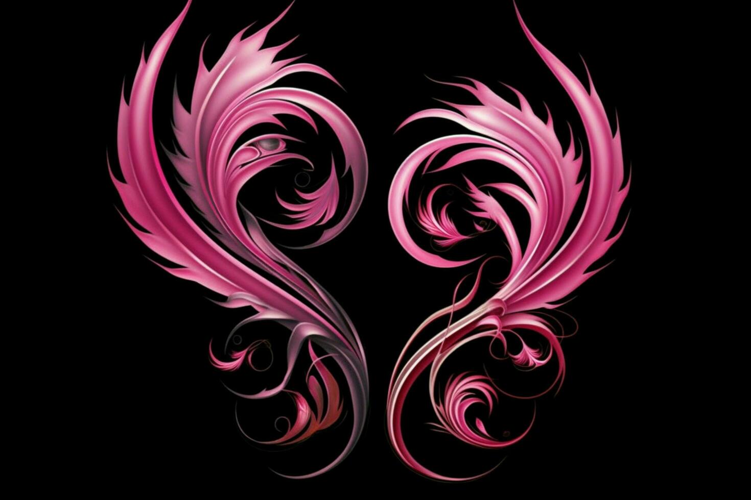 bröst cancer logotyper foto