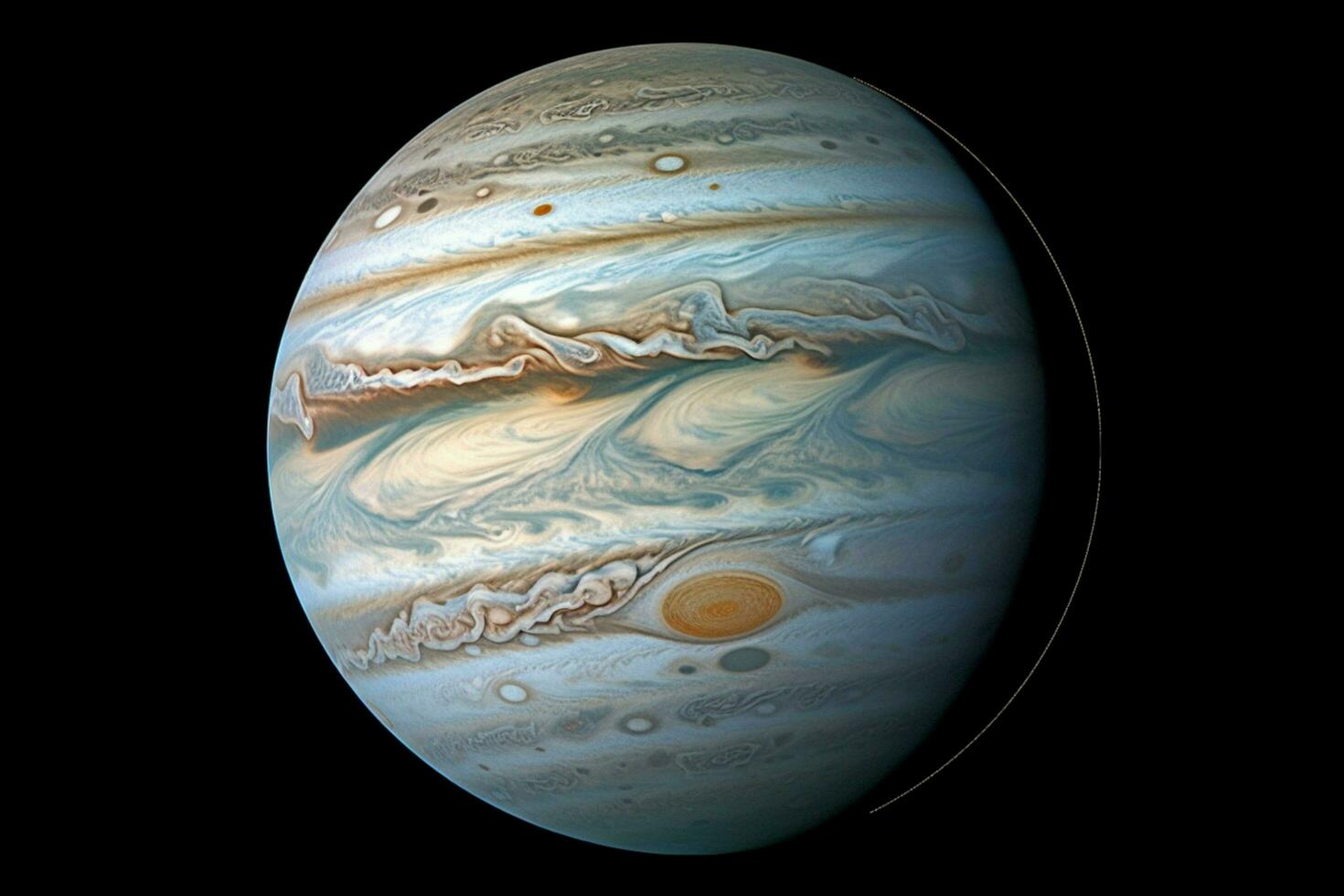 himmelsk tomhet Jupiter foto