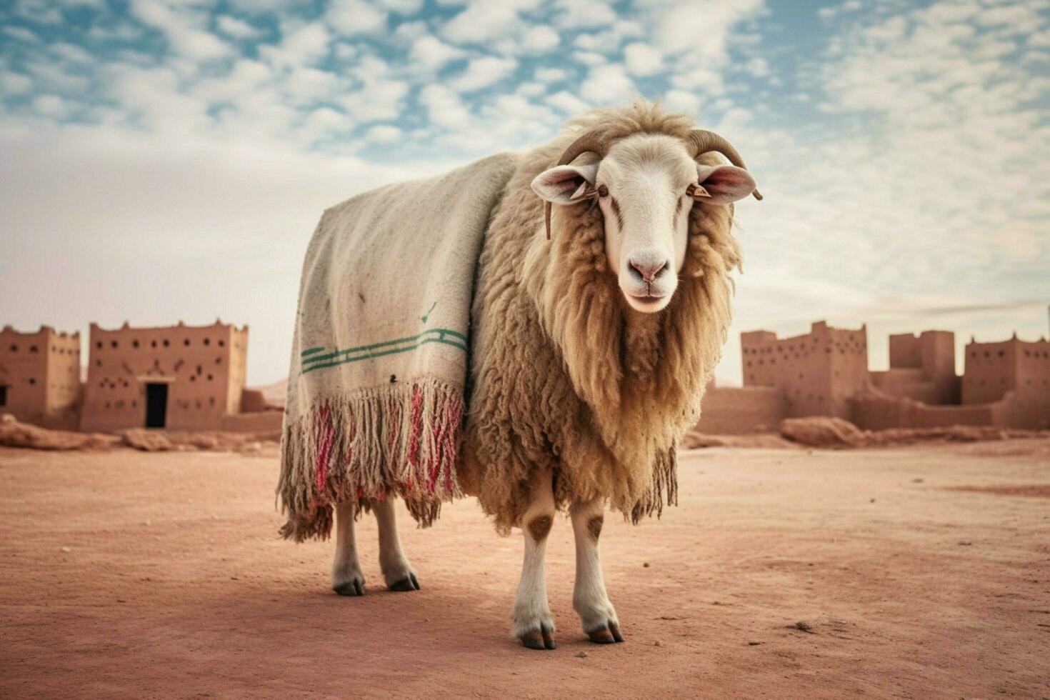 nationell djur- av marocko foto