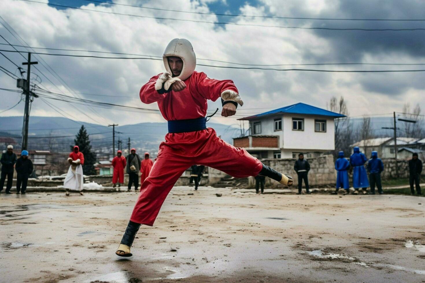 nationell sport av kosovo foto