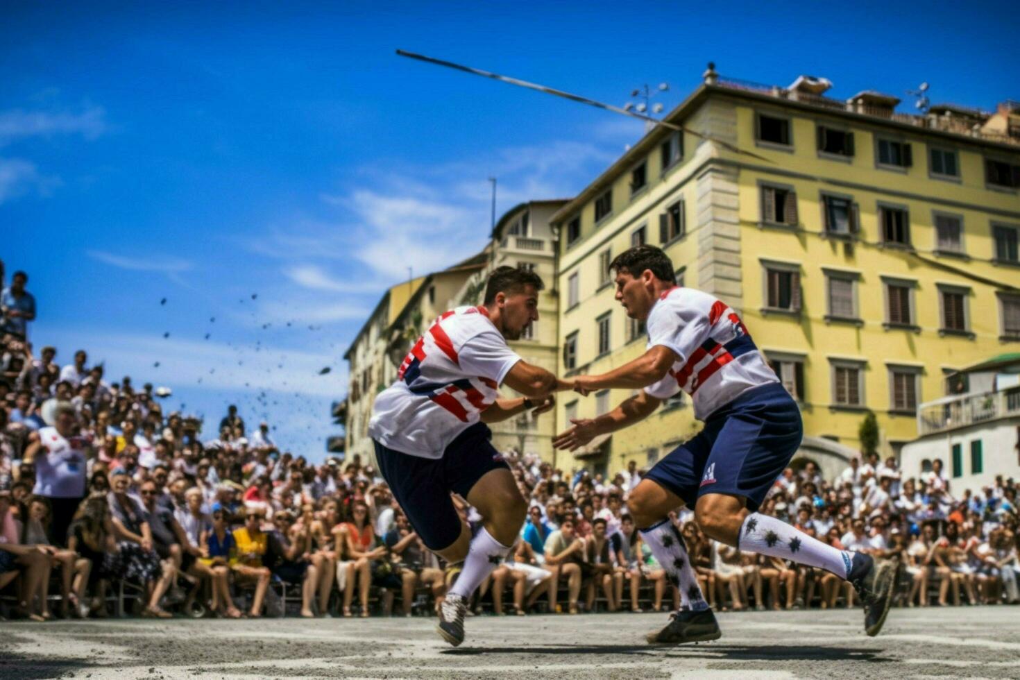 nationell sport av republik av genua foto