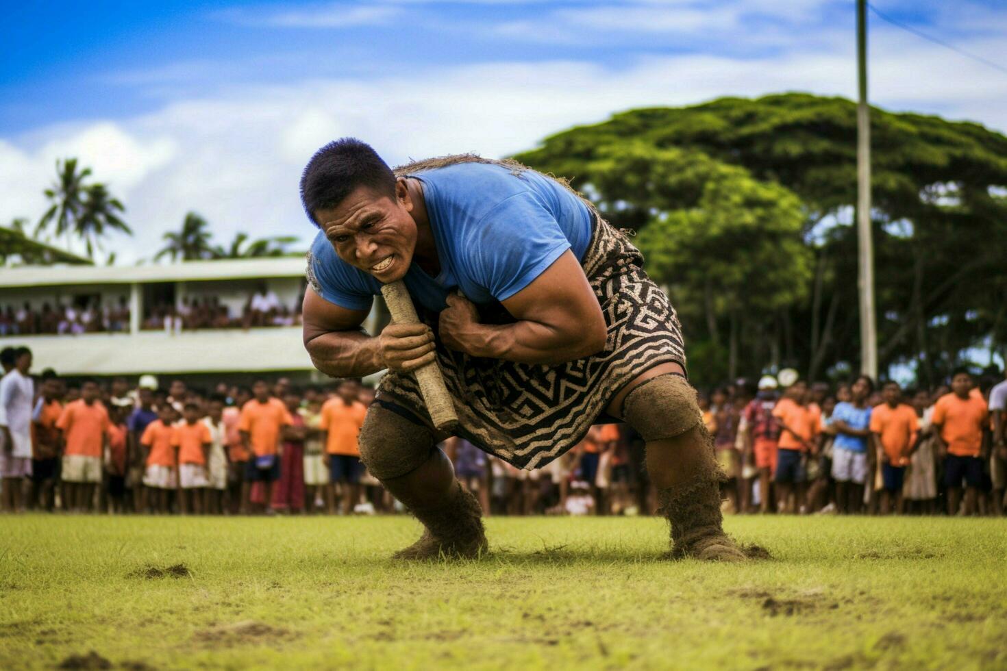 nationell sport av samoa foto