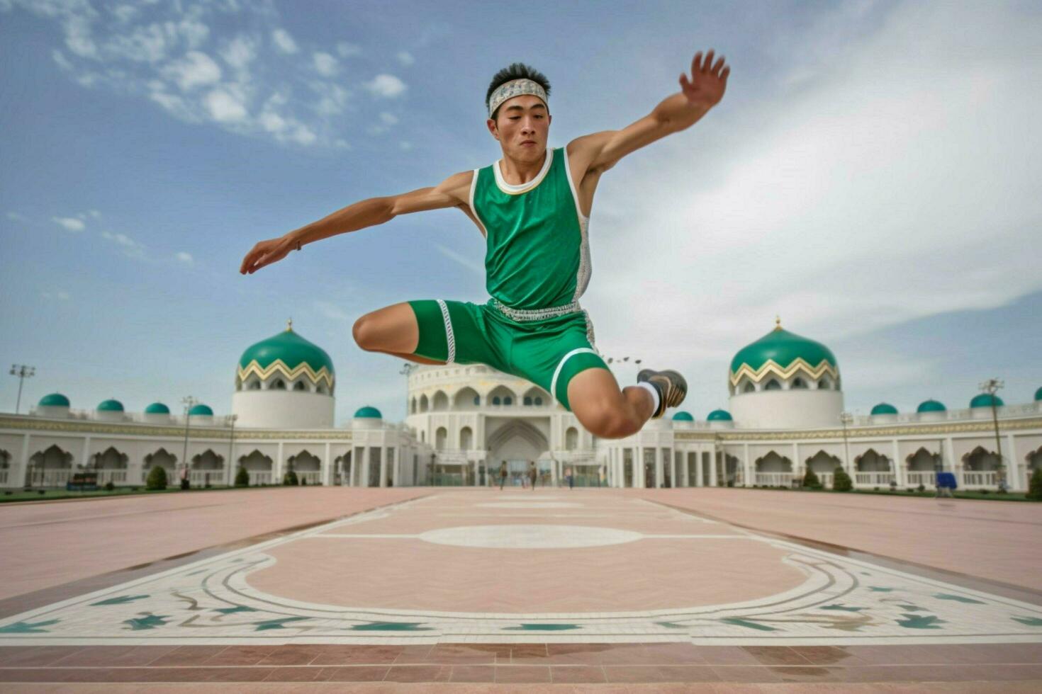 nationell sport av turkmenistan foto