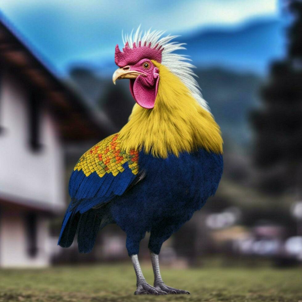 nationell djur- av colombia hög kvalitet 4k ultr foto