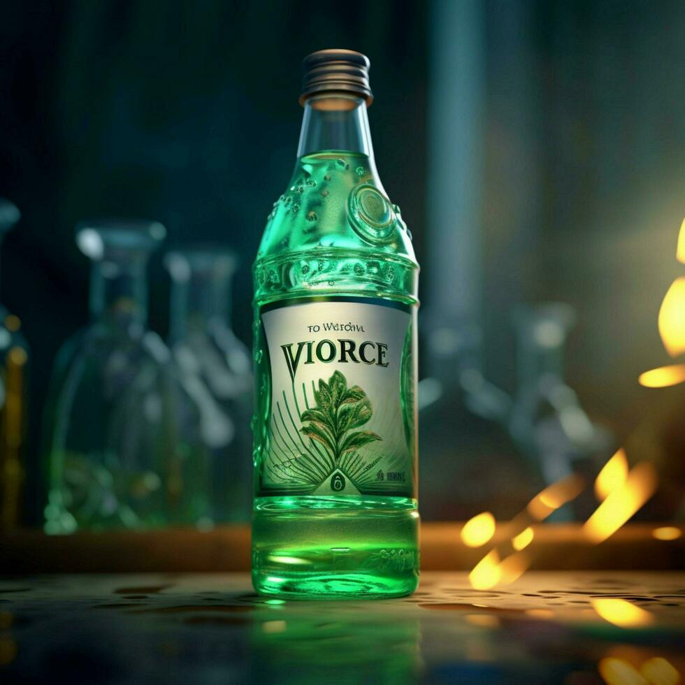 produkt skott av volvic hög kvalitet 4k ultra hd foto