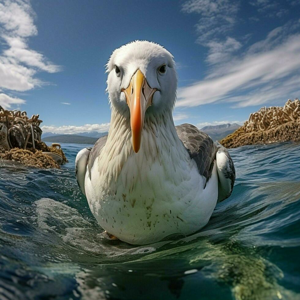 albatross vild liv fotografi hdr 4k foto