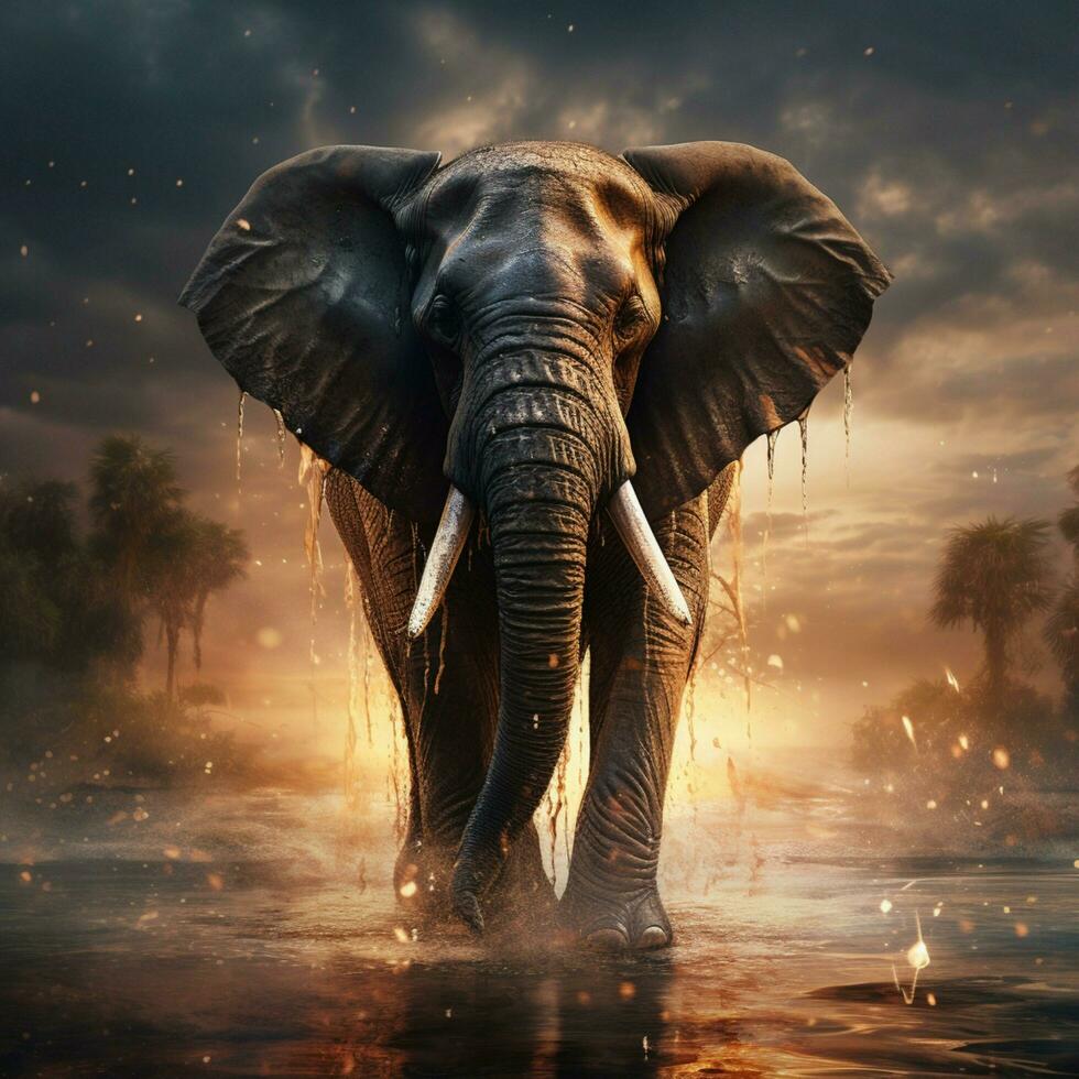 elefant bild hd foto