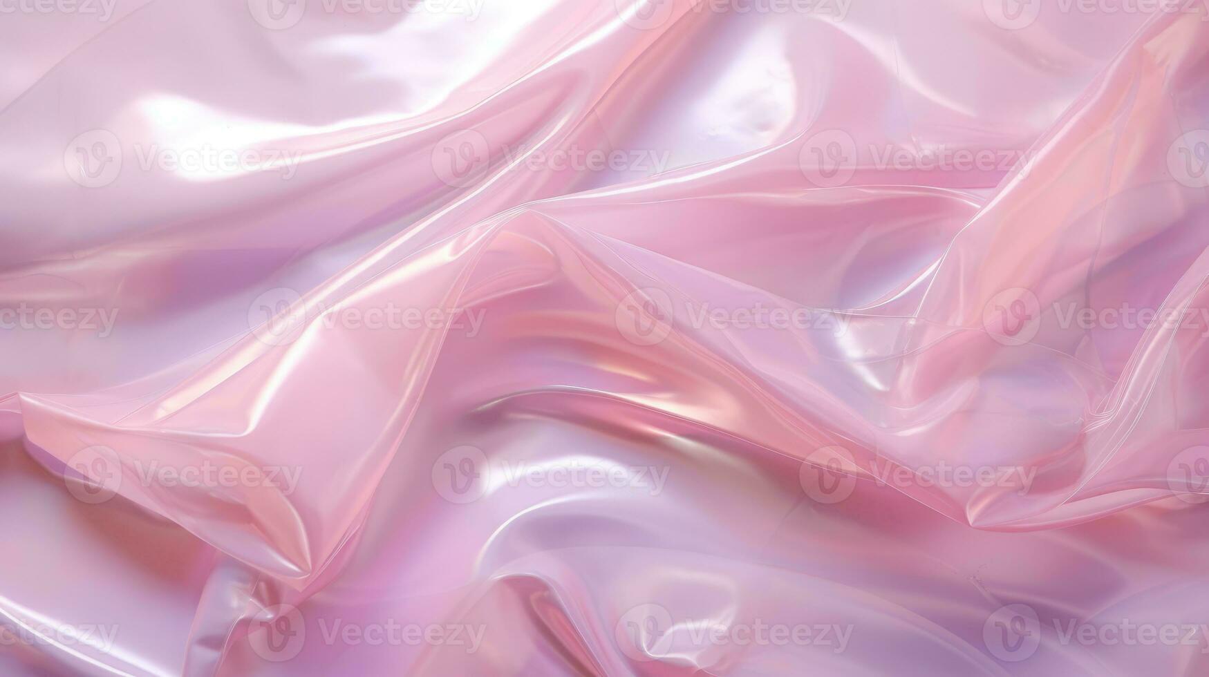rosa silke tyg textil- satin abstrakt bakgrund, ai generativ foto