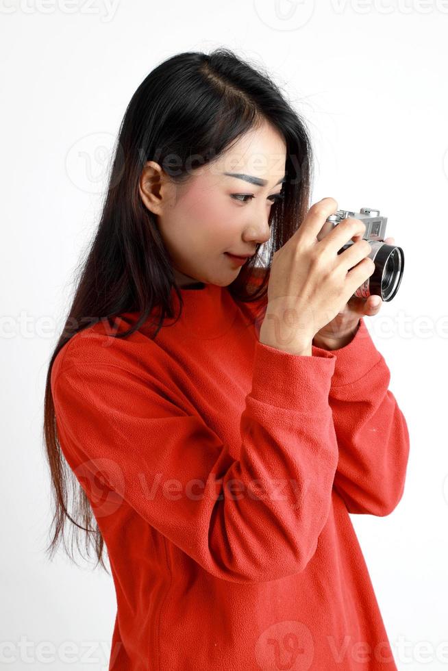 östasiatisk kvinna foto