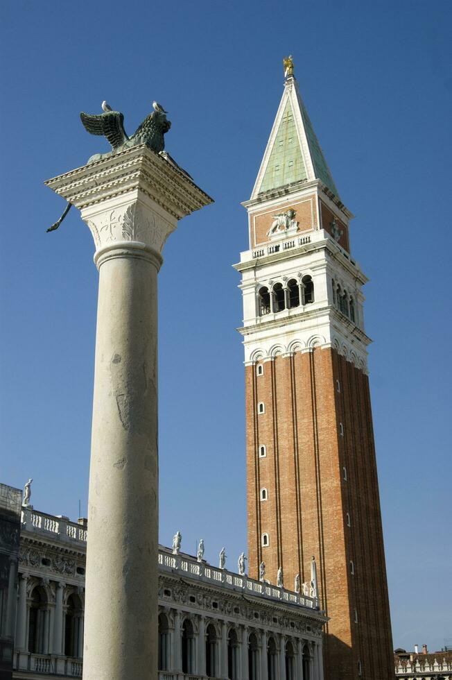 konstruktion detaljer av de stad av Venedig foto