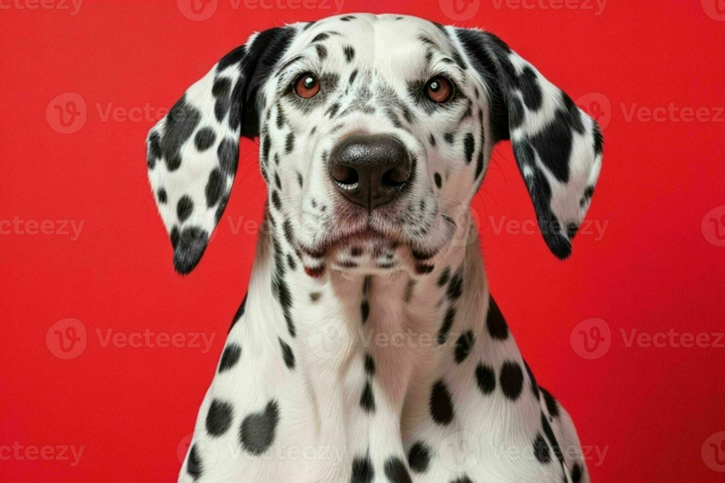 Foto av dalmatian hund. ai generativ proffs Foto