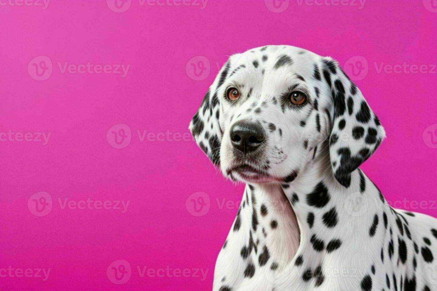 Foto av dalmatian hund. ai generativ proffs Foto