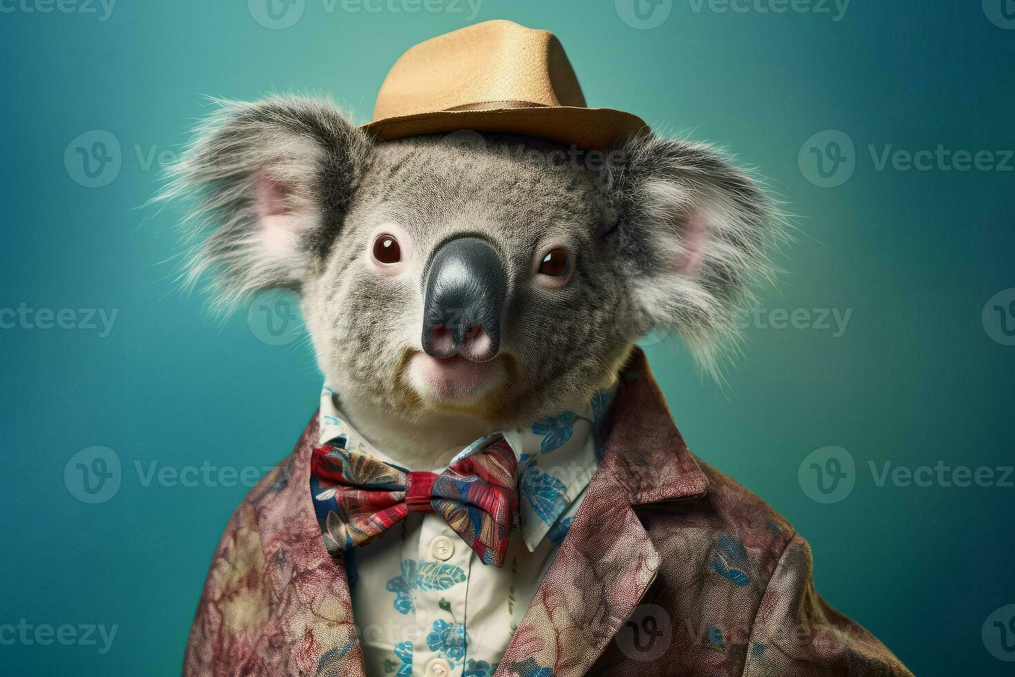 eleganta koala. generera ai foto