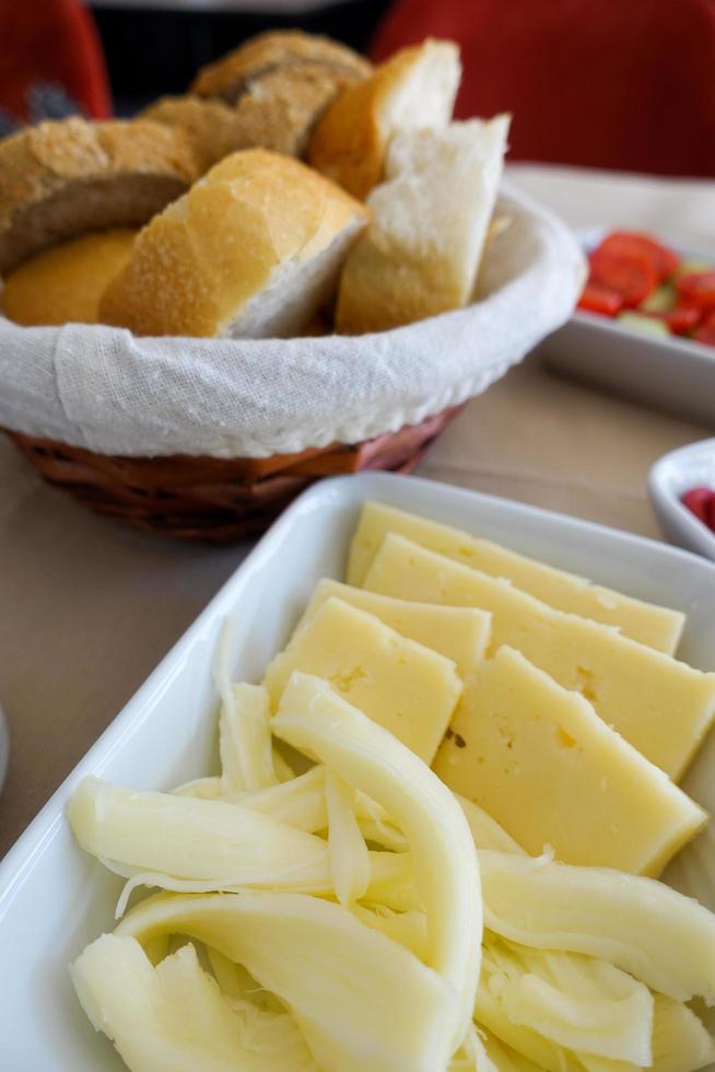 turkiskt traditionellt frukostbord foto