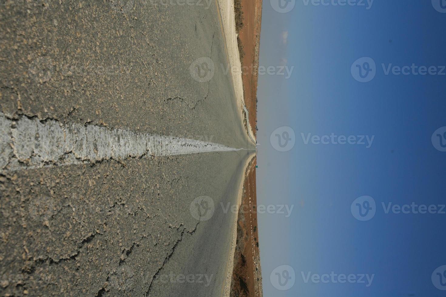 fantastiska landskap i sinai egypten foto