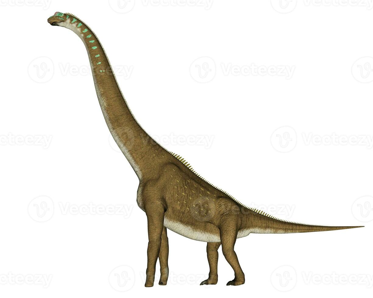 giraffatitan dinosaurie - 3d framställa foto
