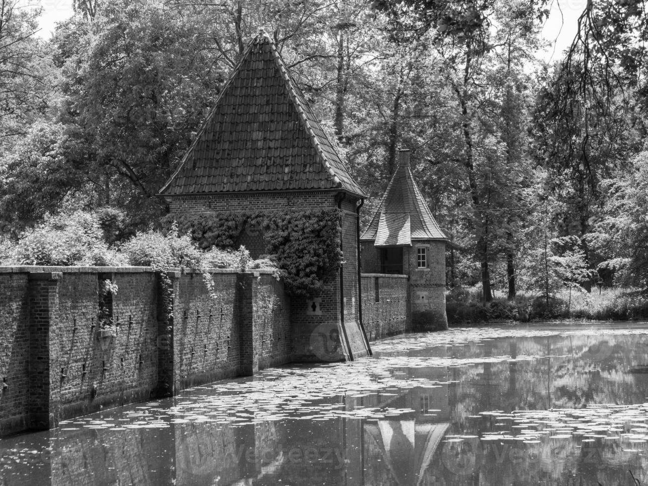 gammal slott i Westfalen foto