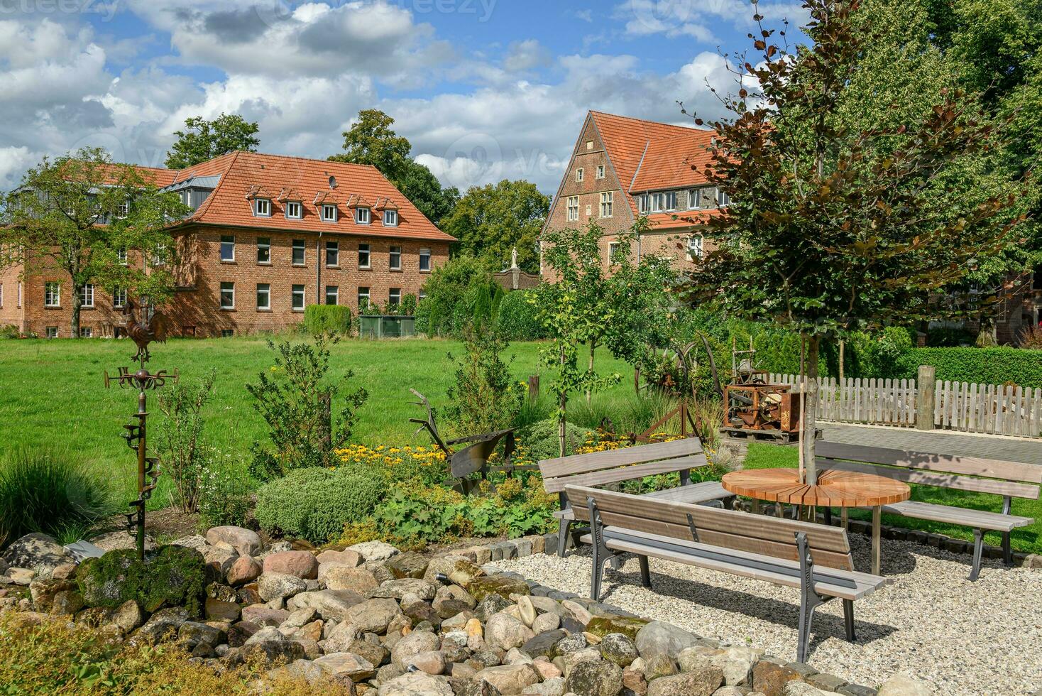 sommar tid i de tysk Westfalen foto