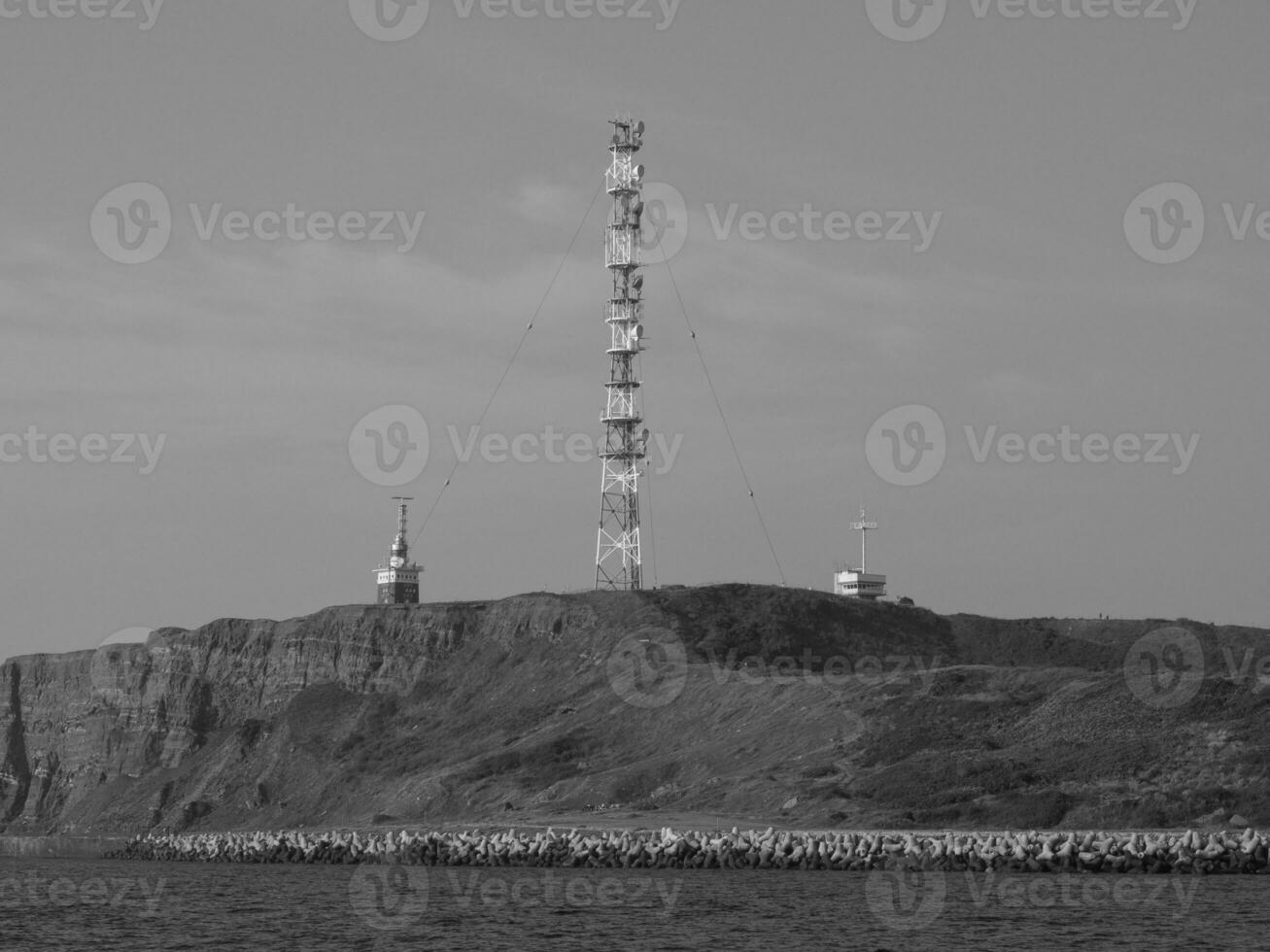 de tysk ö av helgoland foto