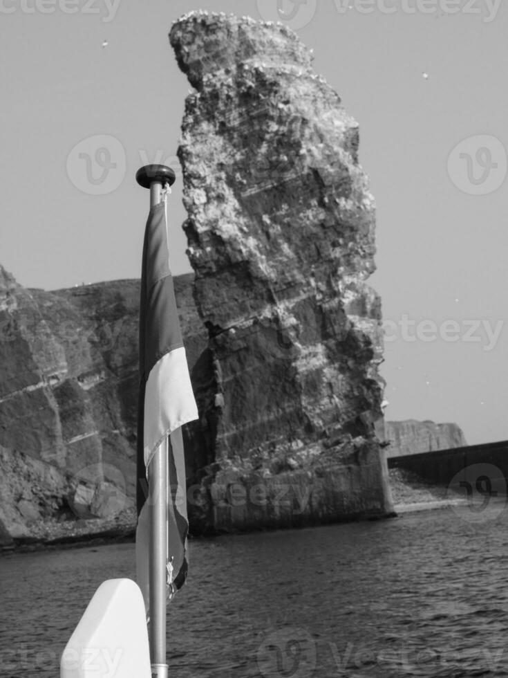 de tysk ö av helgoland foto