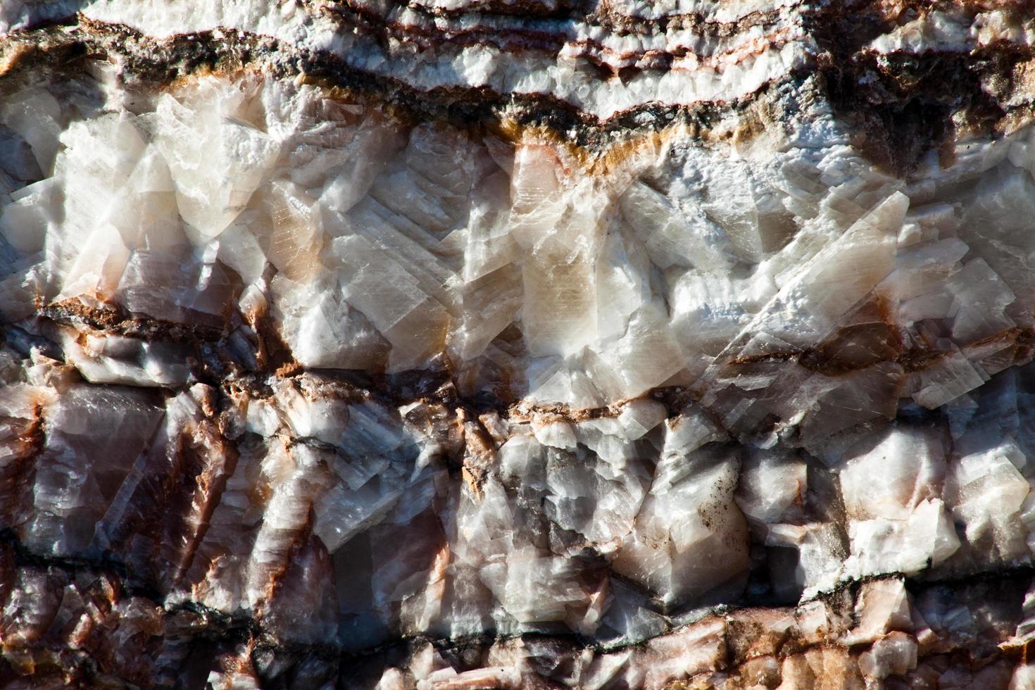 naturligt mönster salt stenar yta foto