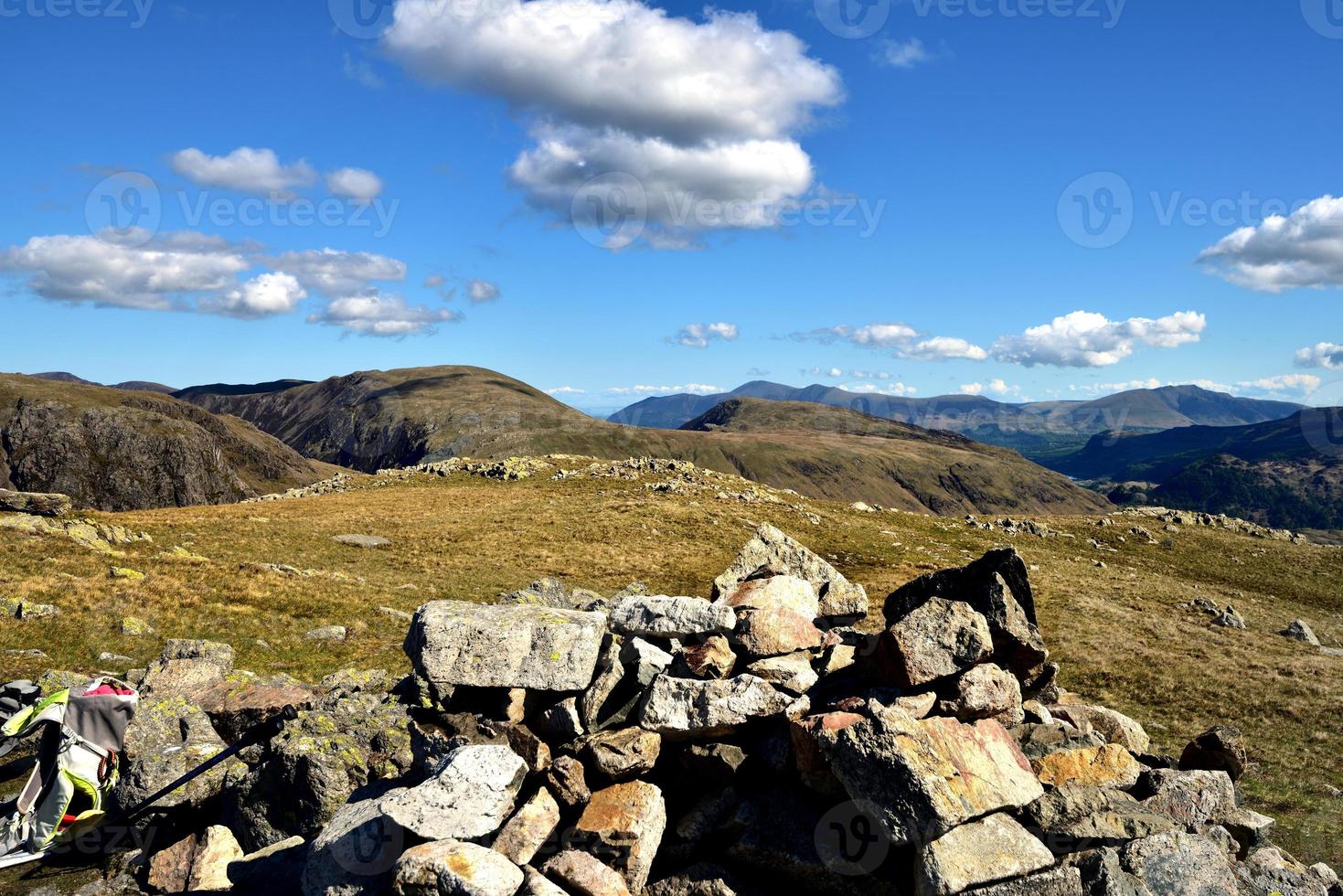 över dalarna och fjällen till skiddaw foto